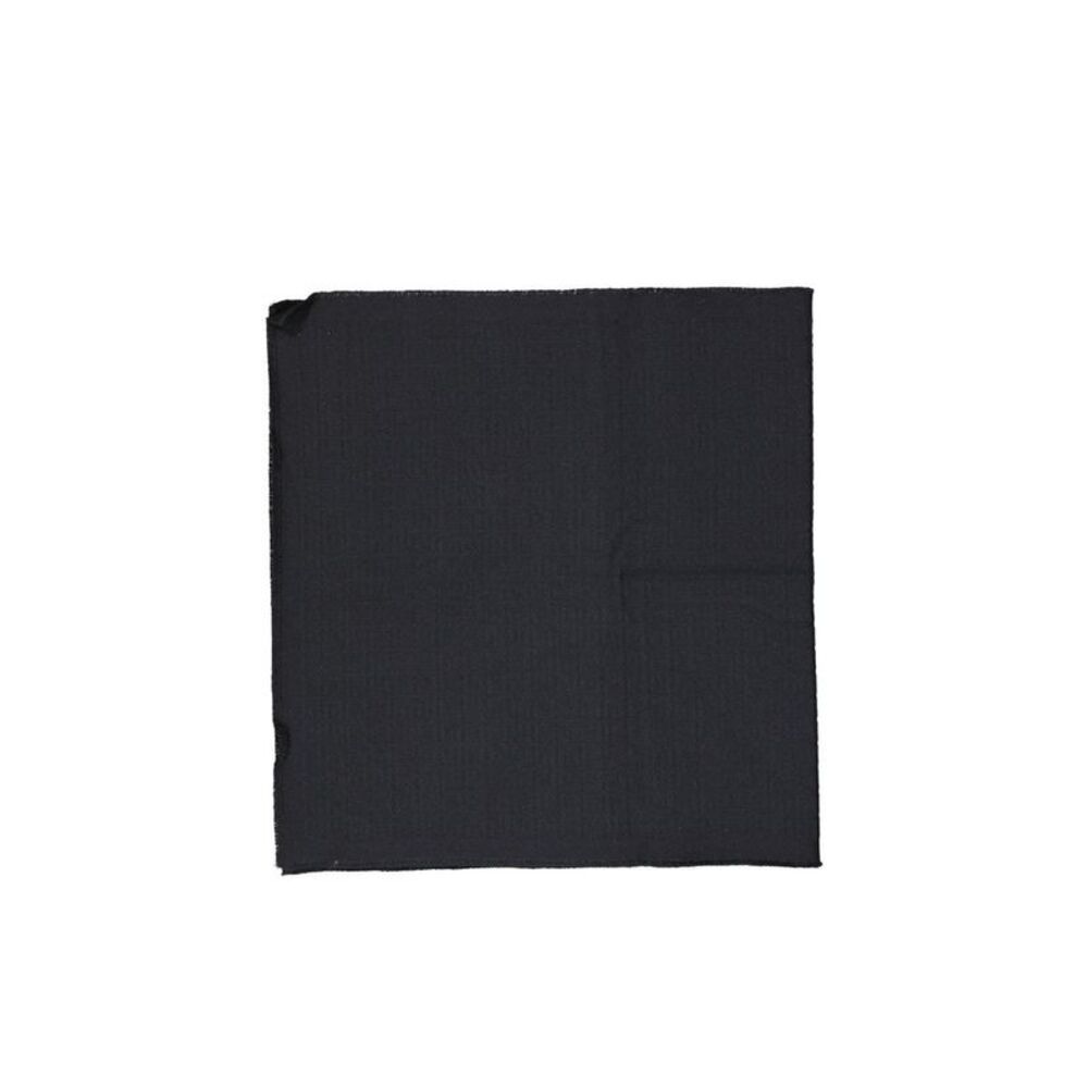Givenchy Black Virgin Wool Men's Foulard